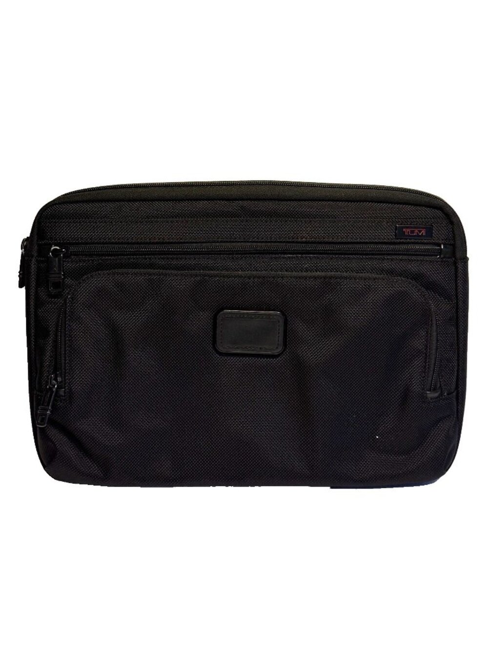 Tumi Alpha Medium Laptop Cover Ballistic Nylon Tablet iPad Notebook Case Black